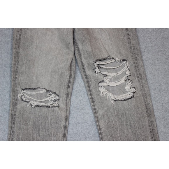 American Eagle Womens Highest Rise 90s Boyfriend Jean Gray NWT 4 Regular - Picture 2 of 12